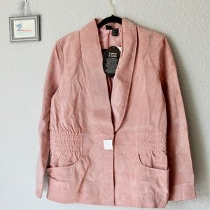 Pink Suede Jacket